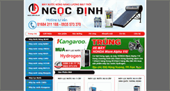 Desktop Screenshot of ngocdinhsolar.com